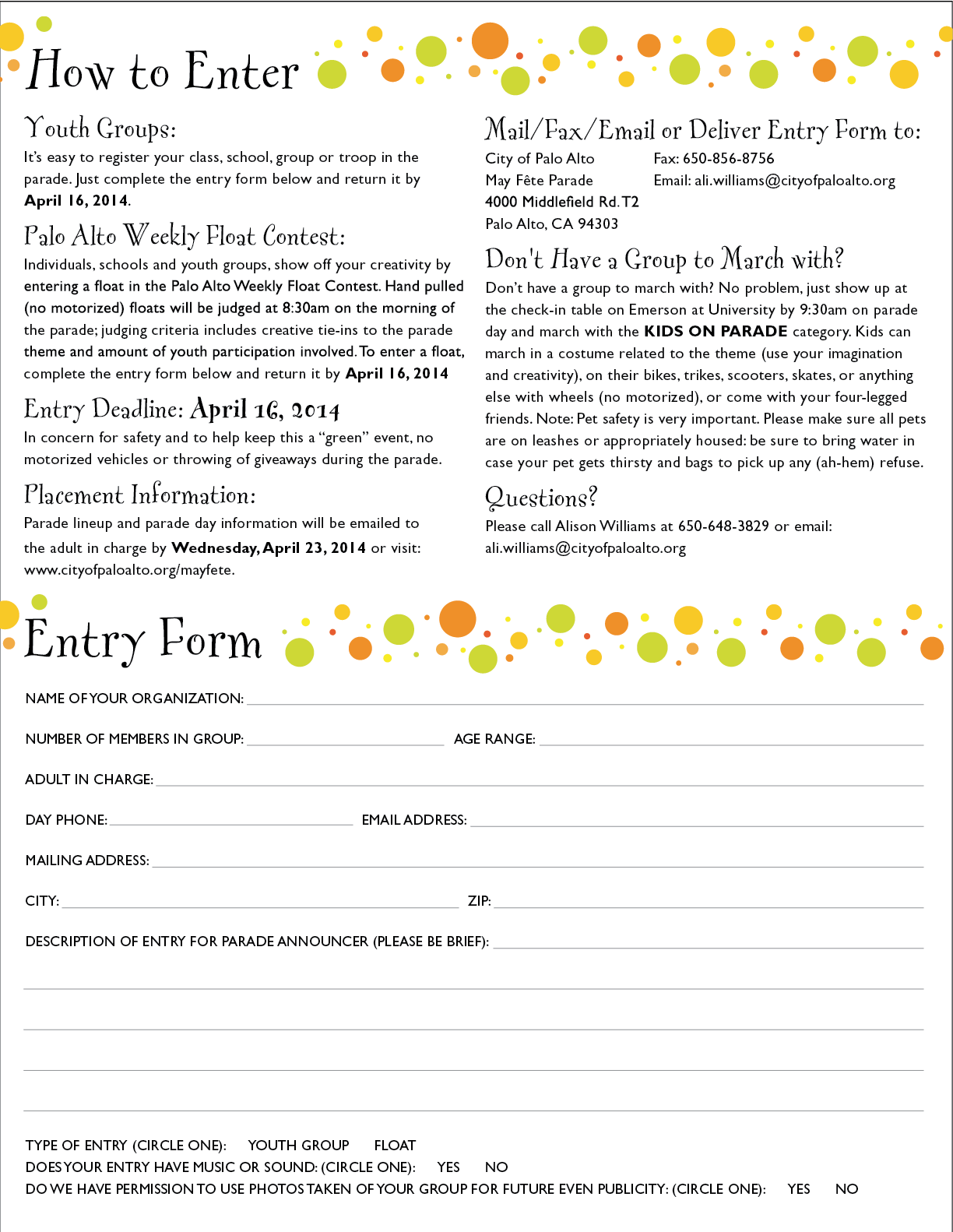 back of flyer